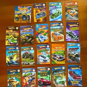 Hot Wheels and Tonka Truck Books - Lot of 22